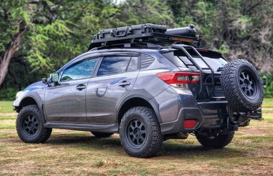 Lifted Subaru Crosstrek Modified for Serious Off Roading Thirty Five Inch